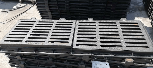 陆川球墨铸铁连体双篦展示