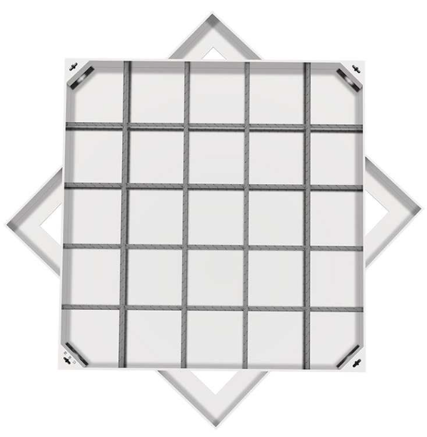 陆川不锈钢方井展示